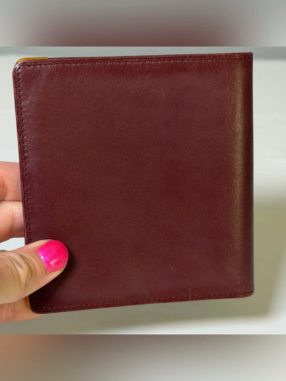 Cartier compact wallet